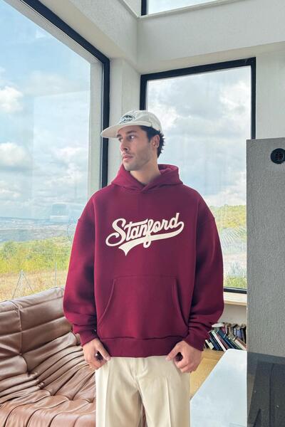 Flaw Wear هودي مطبوع من ستانفورد