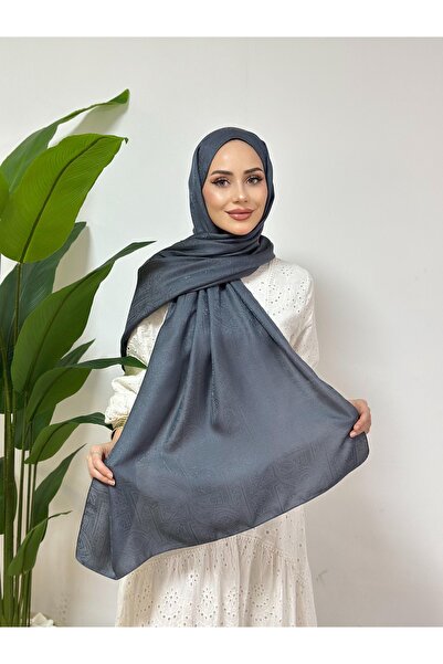Soft & Pure Scarfs BY GD Menfure Desen - Füme