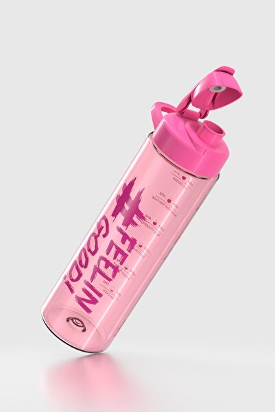 Renga Lidya Feelin Good Pattern 630 ml Tritan Water Bottle 912033 Fuchsia