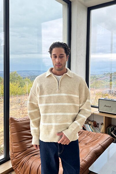 Flaw Wear Πλεκτό πουλόβερ με μισό φερμουάρ