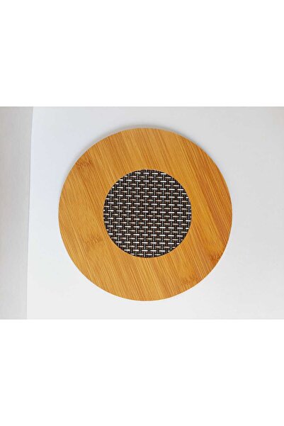 bir sürü eşya pak market قاعدة خشبية لغلاية الشاي، قاعدة مستديرة من الخيزران ...