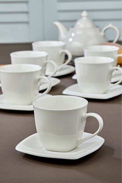 Cooker 6-Piece 220 ml Porcelain Cup Set |   Stylish Boxed Gift Coffee Cup