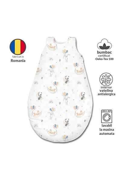 Kidizi Sweet Dreams Baby Sleeping Bag 0-6 Months, 1 Tog
