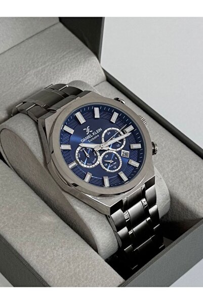 Daniel Klein ERKEK KOL SAATİ METAL KASA - METAL KORDON 30 METRE SUYA DAYANIKLI