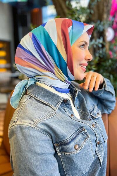 Sultan Eşarp وشاح قطن سلطاني طازج - SFE022-01