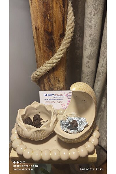 shamatolyesi Ramazan Dekoru El Yapımı Buhurdanlık 3tane