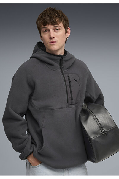 Puma Pánská mikina s kapucí PUMATECH Half-Zip