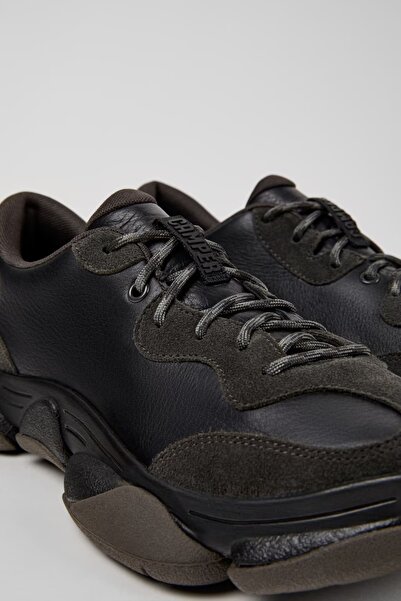 CAMPER Erkek Karst 2 Deri Sneakers - Siyah