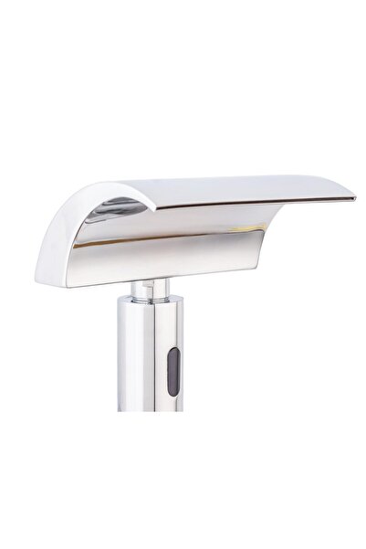 Trendy's Μπαταρία νιπτήρα, τύπου καταρράκτη, με αισθητήρα, γυαλιστερό χρώμιο TRENDY S