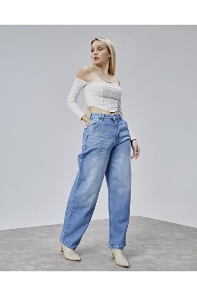 BEJNA Pantaloni de damă Skater Jean