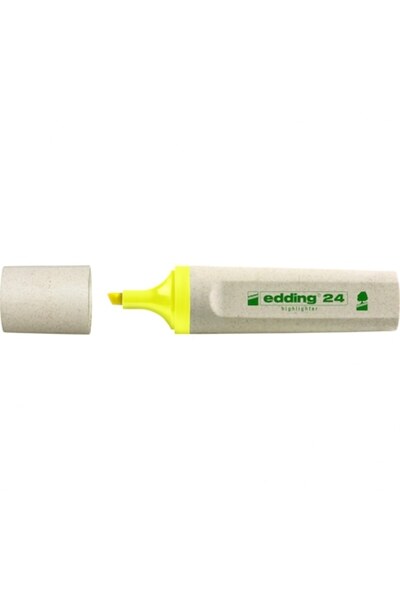 Edding Textmarker Edding, Ecoline, writing line: 2-5mm, fluorescent yellow