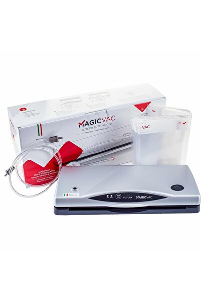 Magic Vac Aparat de etanșat în vid, Magic Vac, Futura, aspirator uscat, oțel inoxidabil