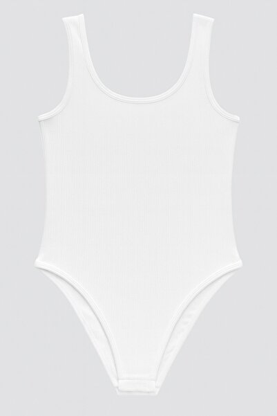 HAKKE Kalın Askılı Çıtçıtlı Basic Body ZIBIN