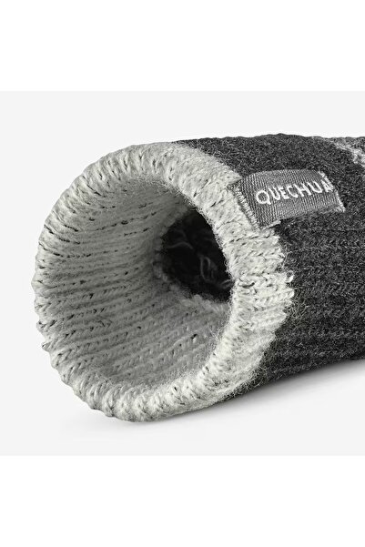 Decathlon Children's Outdoor Gloves - Grey/White - 4/14 Years - Hike100