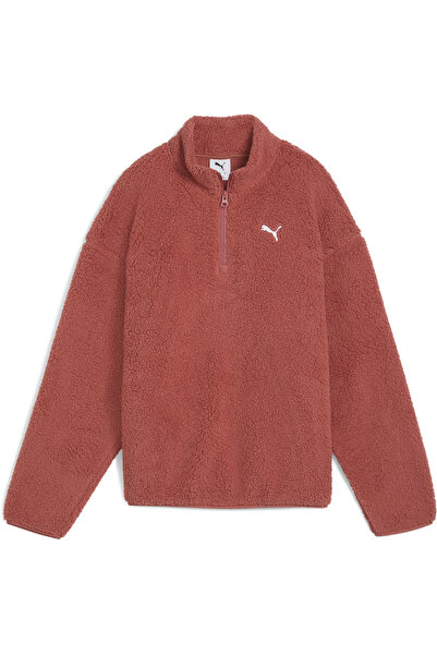 Puma Dámská mikina Essentials Elevated Comfort Half-Zip Crew