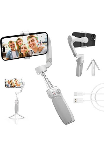 ZHIYUN Smooth Q4 3-Axis Smartphone Stabilizer (Foldable, Built-in Telescopic Handle, Tripod)