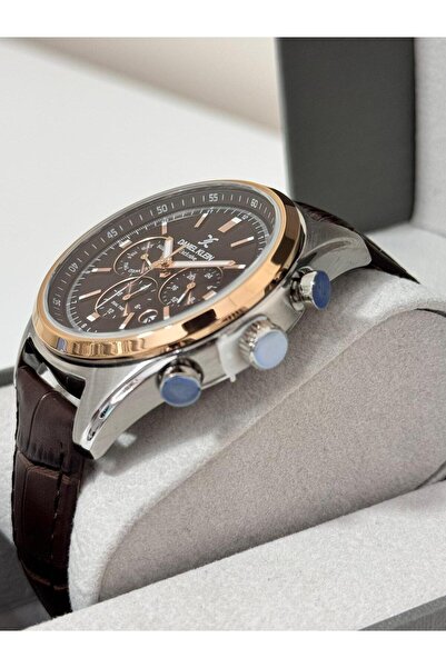 Daniel Klein ERKEK KOL SAATİ ÇELİK KASA DAYANIKLI DERİ KORDON 3 ATM SU GEÇİRMEZ