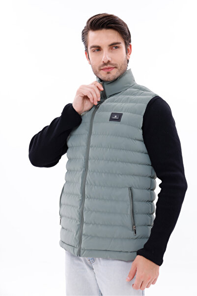 freemen Чоловічий Nova Тканинний надувний жилет Легкий наповнювач Застібка-блискавка Кишені Водовідштовхувальний Комфортний крій