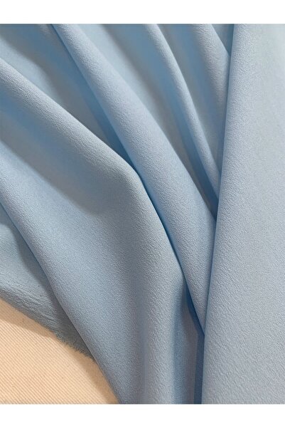 Yiğit Kumaş Λεπτό ύφασμα κρεπ σε χρώμα Baby Blue