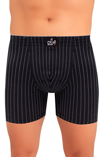 Öts Men's Boxer Shorts Striped (96% Cotton - 4% Elastane)