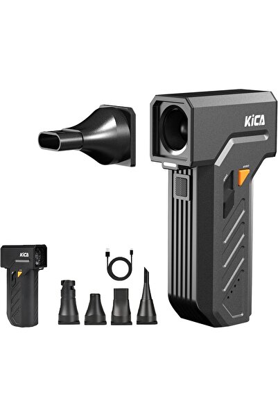 KiCa JetFan Ultra Compressed Air Duster - 110000 RPM Cordless Dust Blower
