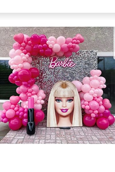 Parti Düşleri Barbie Temalı Balon Zincir Seti