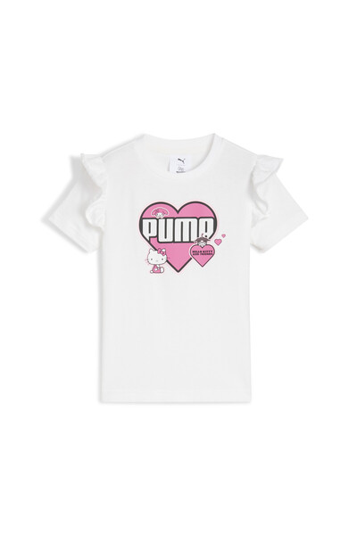 Puma x HELLO KITTY AND FRIENDS Παιδικό Μπλουζάκι με Βολάν
