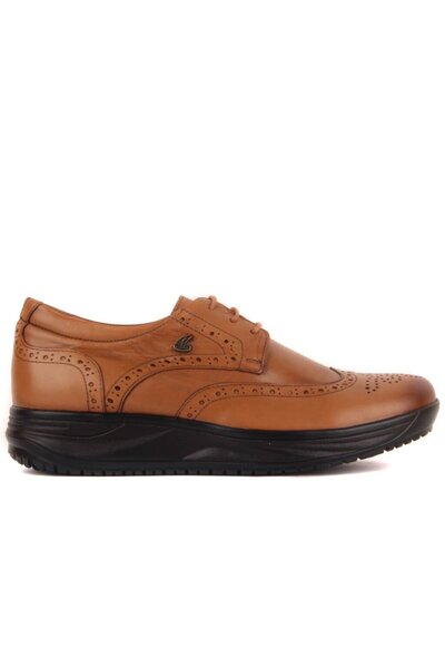 SailLakers Tan Leather Men's Casual Shoes 101-3118-65390