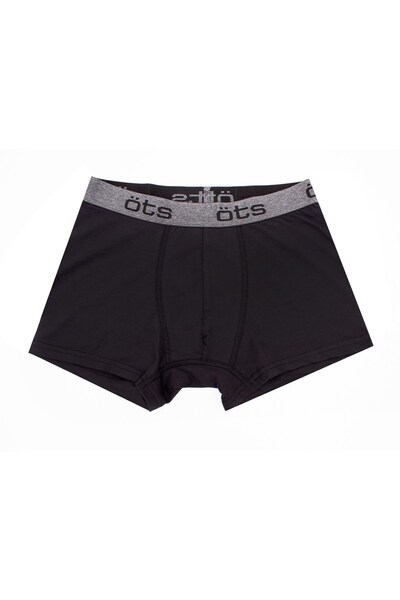 Öts Men's Boxer with Rubber Detail (96% Cotton - 4% Elastane)