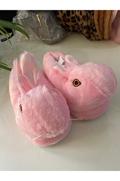 kuru Sevimli Figürlü Pofidik Ev Botu Panduf – Sıcacık ve Kaymaz Tabanlı