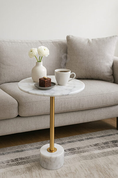 DEC49 Marble serving table