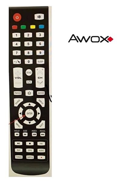 AWOX Smart Uydu Alıcılı LED Tv Kumandası