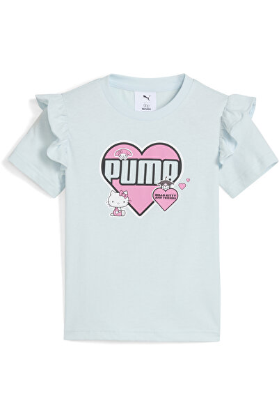 Puma Dětské tričko s volánky HELLO KITTY AND FRIENDS