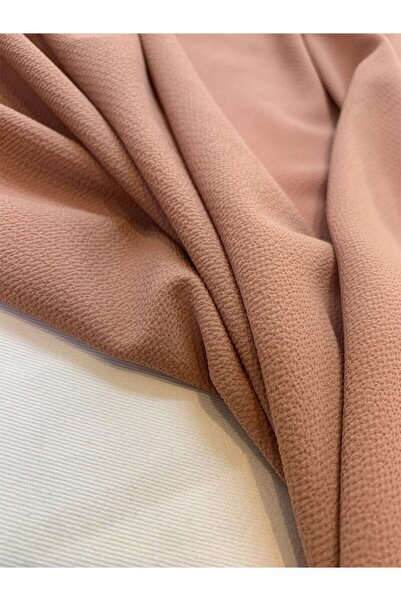 Yiğit Kumaş Kobe Crepe Fabric Thin Milk Coffee