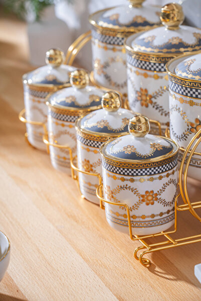 ACAR Samara 7-Piece Spice Rack Set with Stand