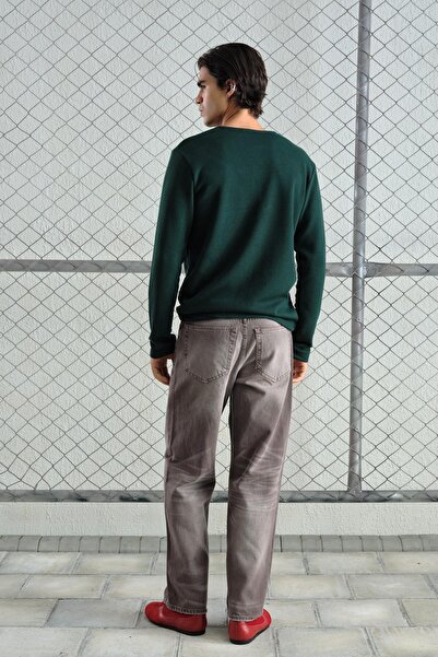 GIESTO ΠΡΑΣΙΝΟ ΜΑΚΡΥΜΑΝΙΚΟ ΜΠΛΟΥΖΑ ΜΕ ΜΕΤΑΛΛΙΚΟ ΚΛΙΠ