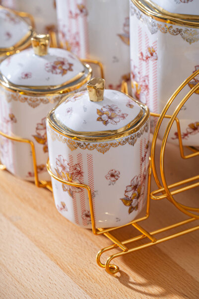 ACAR Sahar 7 Piece Spice Rack Set with Stand