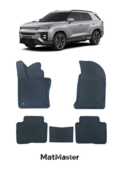 MatMaster Ssangyong Actyon 2025 Model 5d Premium Ekstra Havuzlu Paspas