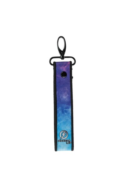 OEM Purple Blue Power Up Wrist Strap Keychain for Kids 15cm