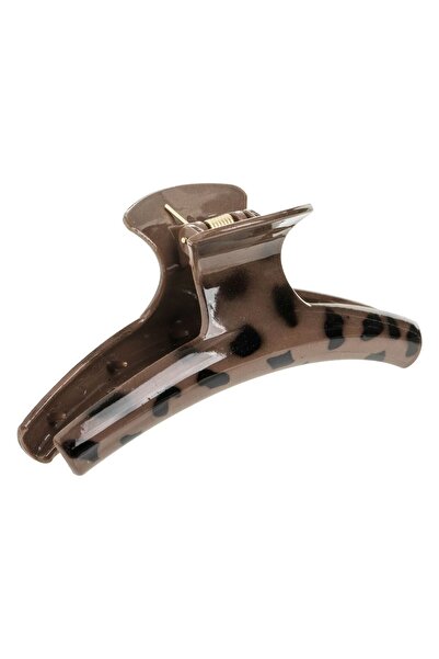 OEM Brown Leopard Print Hair Clip 11.5cm