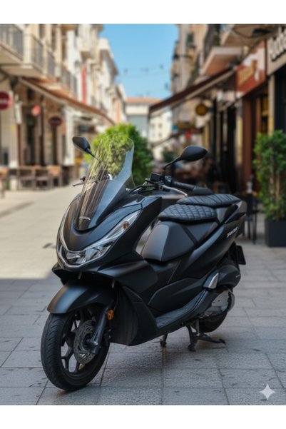 PRORIDER Viscos Air Teknolojili Deri Motosiklet Konfor Sele Pedi 2 Parça – Uzun Yol Rahatlığı