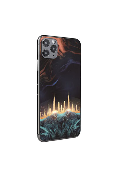 Optim Solution Folie Skin Spate pentru Apple Iphone 12 Pro Max, Magic World D...