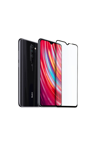 Magic Γυάλινη μεμβράνη πλήρους κάλυψης 9D για Xiaomi Redmi Note 8 Pro, υψηλής ποιότητας, μαύρη