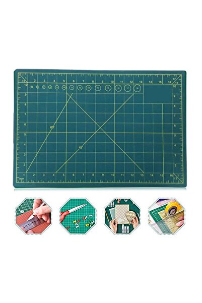 MARKQ [A3] Self-Healing Cutting Mat – Double-Sided Grid Lines for Sewing & Quilting