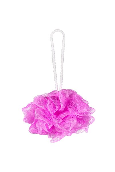 OEM Fuchsia Mesh Bath Sponge