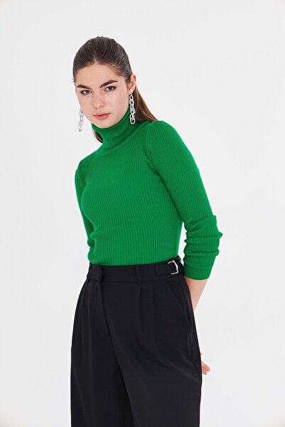 TIFFANY&TOMATO Tam Balıkçı Yaka Kazak