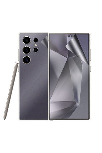 Optim Solution Σετ ματ μεμβράνης πίσω όψης - Διαφανής οθόνη για Samsung Galax...