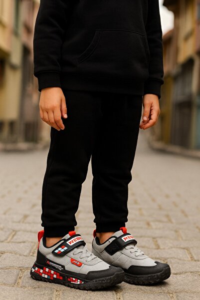 minibonito Unisex Rahat Kalıp Bağcıklı Cırtlı Bot