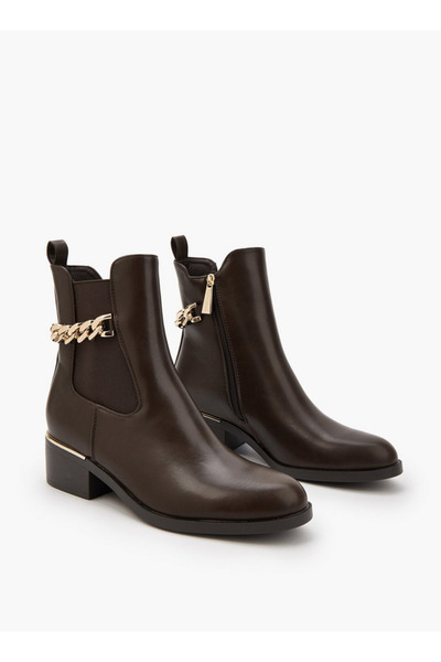 Flora Bella by Shoexpress Women's Block Heel Ankle Boots