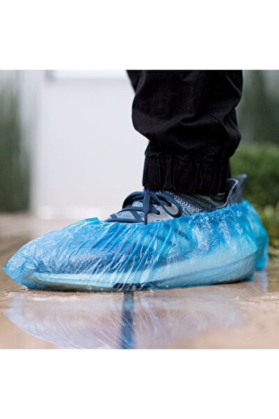 OEM Aparatori Pantofi de Unica Folosinta Bleu - 50 perechi